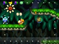 une photo d'Ã©cran de Yoshi s Story sur Nintendo 64